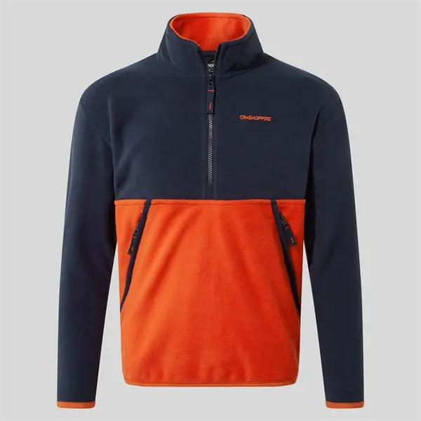 Image of Craghoppers Valo Half Zip - BluNy/MacwRd 13yrs