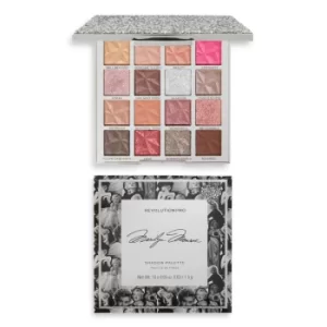 Image of Revolution Pro X Marilyn Monroe Ultimate Eyeshadow Palette Diamonds