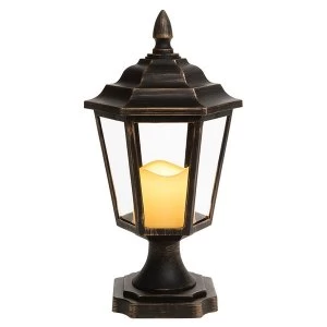 Image of Eternal Flame Traditional Lantern Black