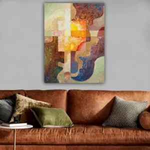 Image of 81369847_70100 Multicolor Decorative Canvas Painting