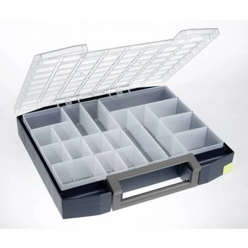 Image of raaco raaco boxxser Assortment case (L x W x H) 401 x 465 x 78mm No. of compartments: 18 Content 134972
