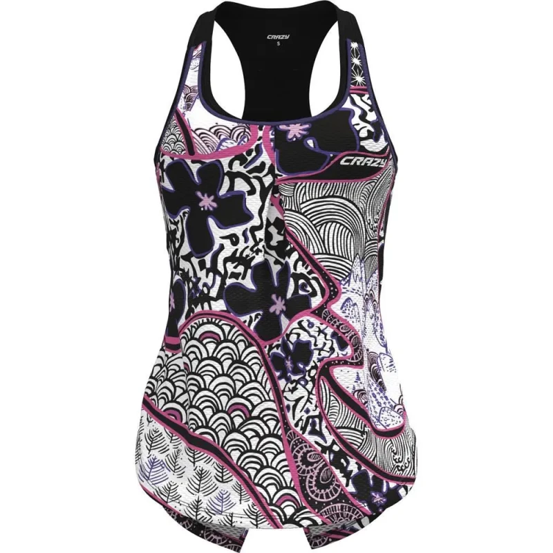 Image of Womens tank top Crazy Top Break Multicolore Female S
