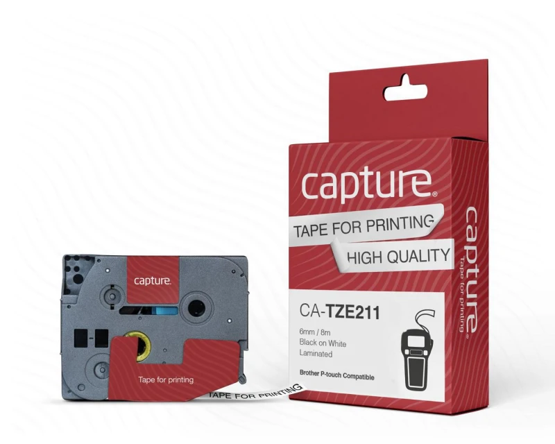 Image of Capture CA-TZE211 label-making tape