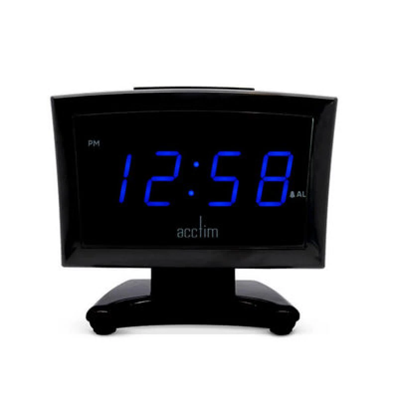 Image of Acctim Jenson Black Digital Alarm Clock