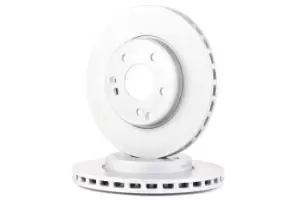 Image of ATE Brake disc MERCEDES-BENZ 24.0125-0110.1 05098063AA,5098063AA,2034210312 Brake rotor,Brake discs,Brake rotors 2104210712,2104212412,A2034210312