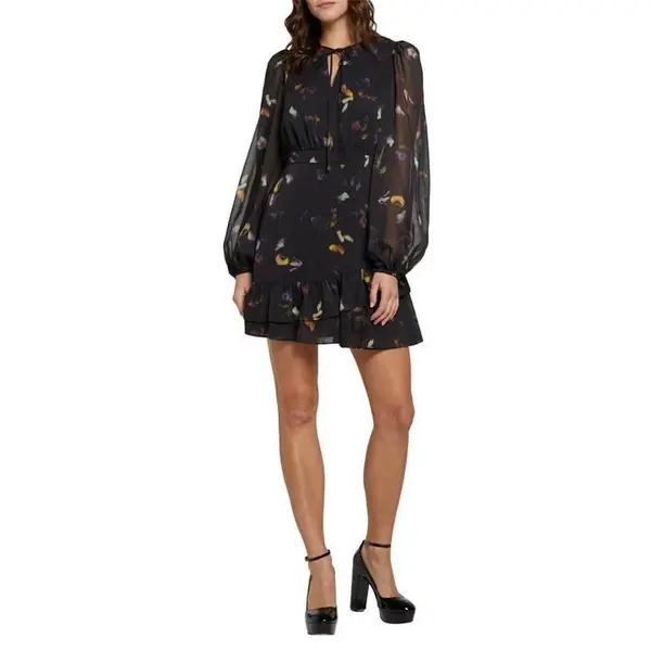 Image of Ted Baker Nikaii Smock Dress - Black 6