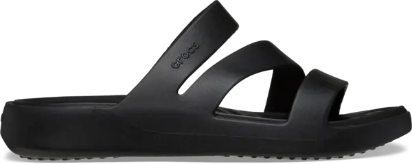 Image of Crocs Women Getaway Strappy Sandals Black 9