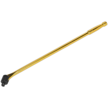 Image of Sealey 1/2" Drive Gold Breaker Bar 1/2" 600mm