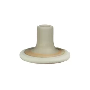 Image of Sass & Belle Mojave Glaze Grey Candle Holder