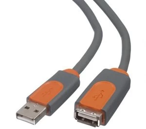 Image of Belkin USB 2.0 AA Extension Cable 4.8m