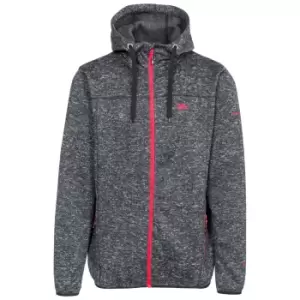 Image of Trespass Mens Odeno Fleece Jacket (S) (Black Marl)