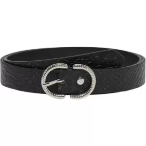 Image of Only PU Black Belt Womens - Black