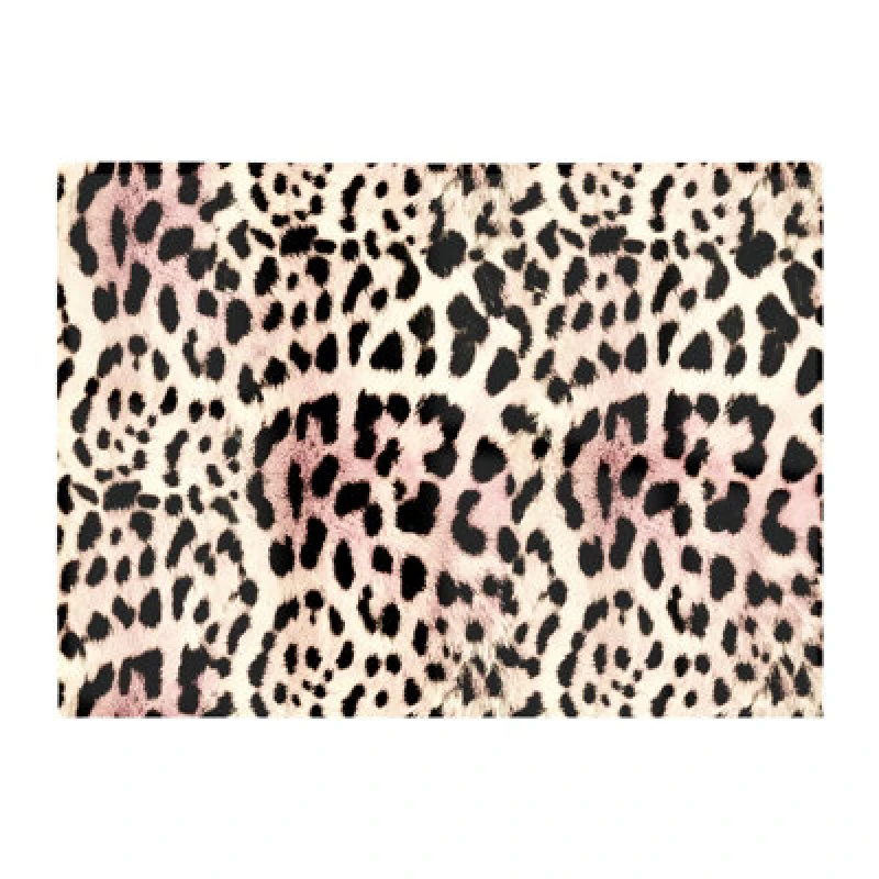 Image of Warren Reed Designer Leopard Hide Glass Chopping Board