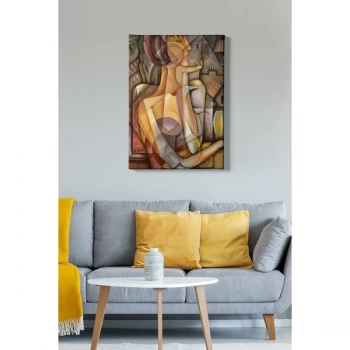 Image of Kanvas Tablo (50 x 70) - 187 Multicolor Decorative Canvas Painting