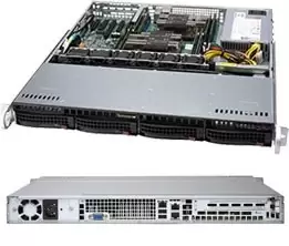 Image of SuperChassis 813MF2TQC-505CB - Rack - Server - Black - 1U - 500 W - 100 - 240 V