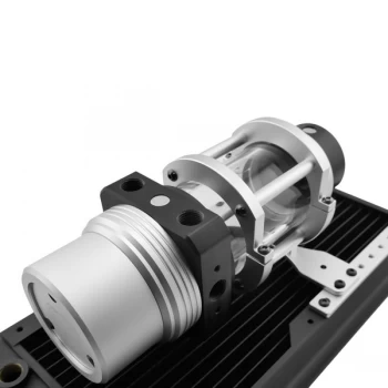 Image of Singularity Computers Protium 100mm Reservoir - Silver Acetal