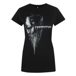 Image of Terminator Womens/Ladies Genisys Logo T-Shirt (M) (Black)