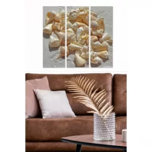 Image of MDF1235586 Multicolor Decorative MDF Painting (3 Pieces)