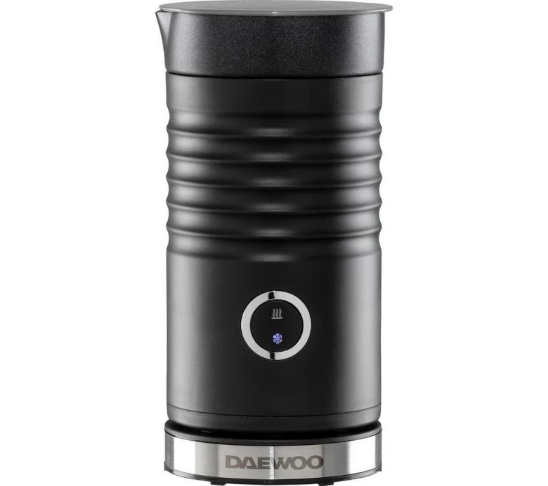 Image of Daewoo Daewoo 'Flava Collection' Electric Milk Frother Steamer Heater Jug Cold Warmer for Cappuccino Latte in Black One Size Unisex 502499697010