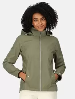 Image of Regatta Laiyah WP Shell Jacket, Green, Size 16, Women