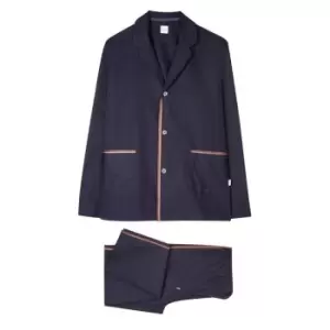 Image of Paul Smith Artist Stripe Pyjamas - Blue