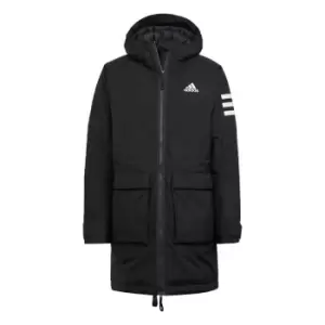 Image of adidas Utilitas Down Parka Unisex - Black