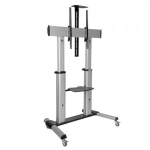 Image of 60in to 100" Mobile TV Floor Stand Cart