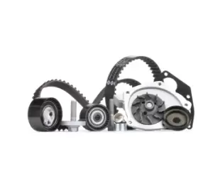Image of INA Water Pump + Timing Belt Kit with water pump 530 0638 30 OPEL,RENAULT,NISSAN,Vivaro A Kastenwagen (X83),Vivaro A Combi (X83)