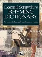 Image of essential songwriters rhyming dictionary pocket size book