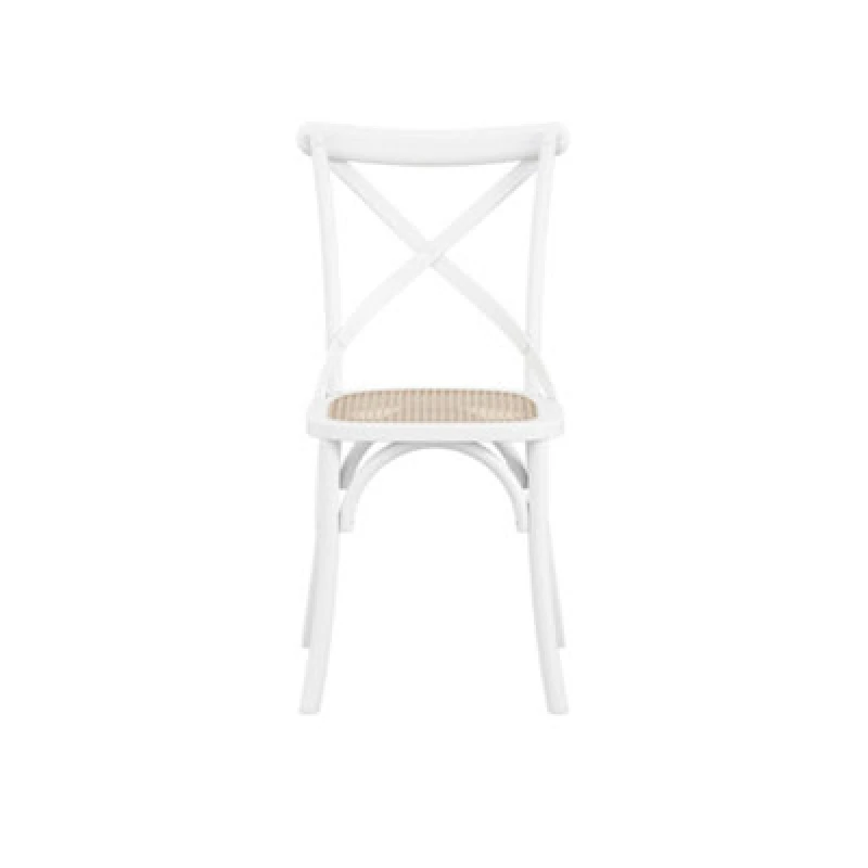 Image of Fitzroy Cane Set of 2 Dining Chairs White