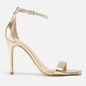 Image of Guess Devon Leather Heeled Sandals - UK 7