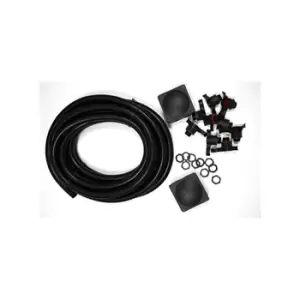 Image of Wiska Brace Flexible Conduit Kit IP68 PA6 BC Kit 3 Contractor Pack Black - 10110317