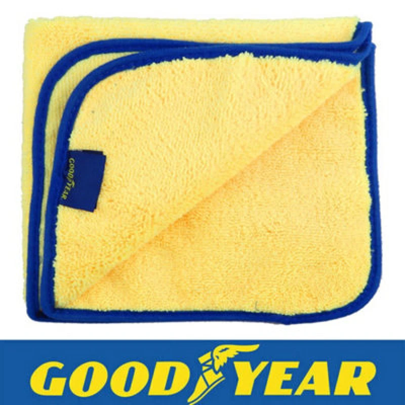 Image of Vivo 5Pc Goodyear Microfibre Buffing Cleaning Polishing Lint Free Towel Cloth 40X40Cm