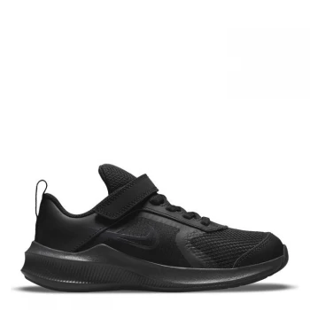 Image of Nike Downshifter 11 Little Kids Shoe - Black/Grey
