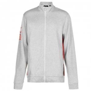 Image of Calvin Klein Performance Calvin Full Zip Jacket - Lt Grey Hth 074