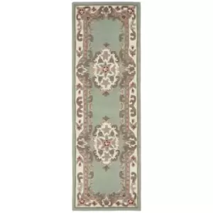 Image of Origins Shensi Rug Green 67 x 210cm Runner
