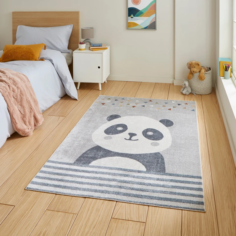 Image of Vida Panda Washable Rug