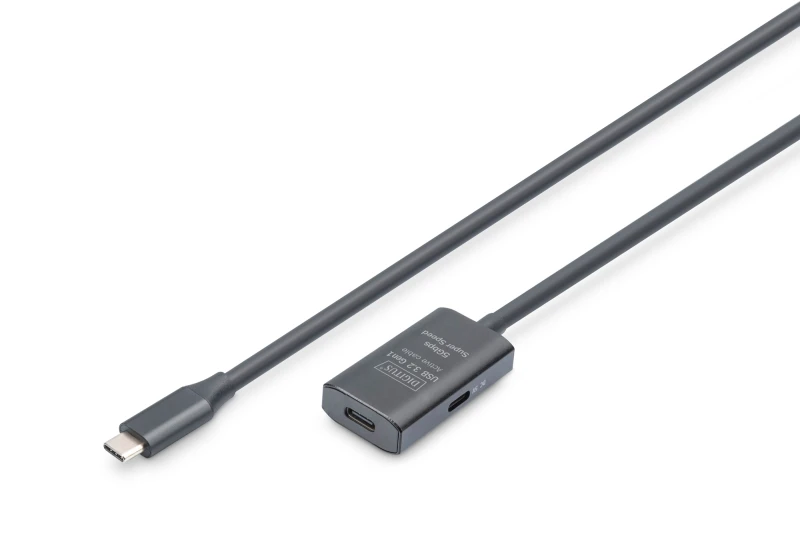 Image of Digitus Active USB 3.2 Gen1 5G extension cable. USB-C - USB-C. 5m