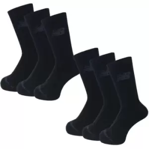 Image of New Balance Pack Crew Socks - Black