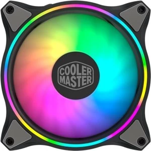 Image of Cooler Master MasterFan MF120 Halo 120mm 1800RPM PWM Addressable RGB LED Fan