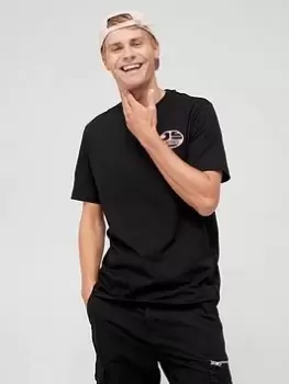 Image of Diesel Small Logo T-Shirt - Black Size M Men