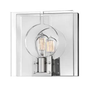 Image of Lisa McDennon by Hinkley Ludlow 1 Light Wall Light Polished Nickel