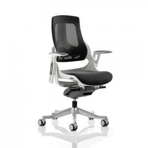 Image of Adroit Zure Executive Chair With Arms Mesh Charcoal Ref EX000111