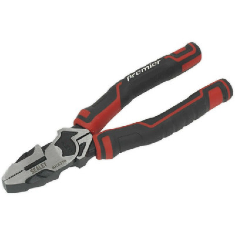 Image of Loops 175mm High Leverage Combination Pliers - Serrated Jaws - Corrosion Resistant Multi