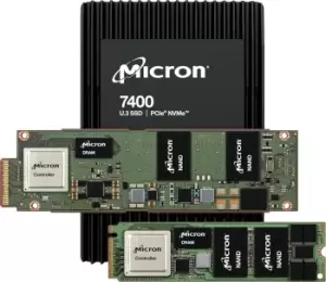 Image of Micron 7400 PRO MTFDKCB3T8TDZ-1AZ1ZABYY?CPG 3840 GB 1 DWPD U.3...