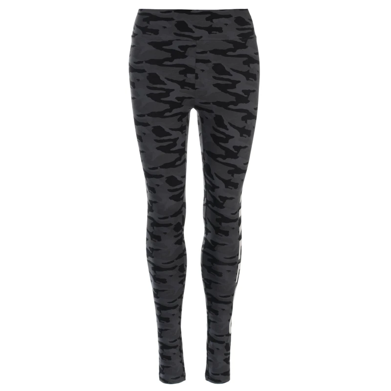 Image of Golddigga All Over Print Leggings Ladies - Black 6