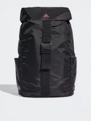 Image of adidas Canvas Sport Backpack, Black/Pink, Women