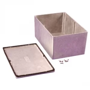 Image of Hammond 1550WH IP66 Diecast Aluminium Enclosure Natural (222 x 146...