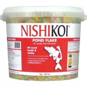 Image of Nishikoi Flake Fish Food Fish Food 1kg