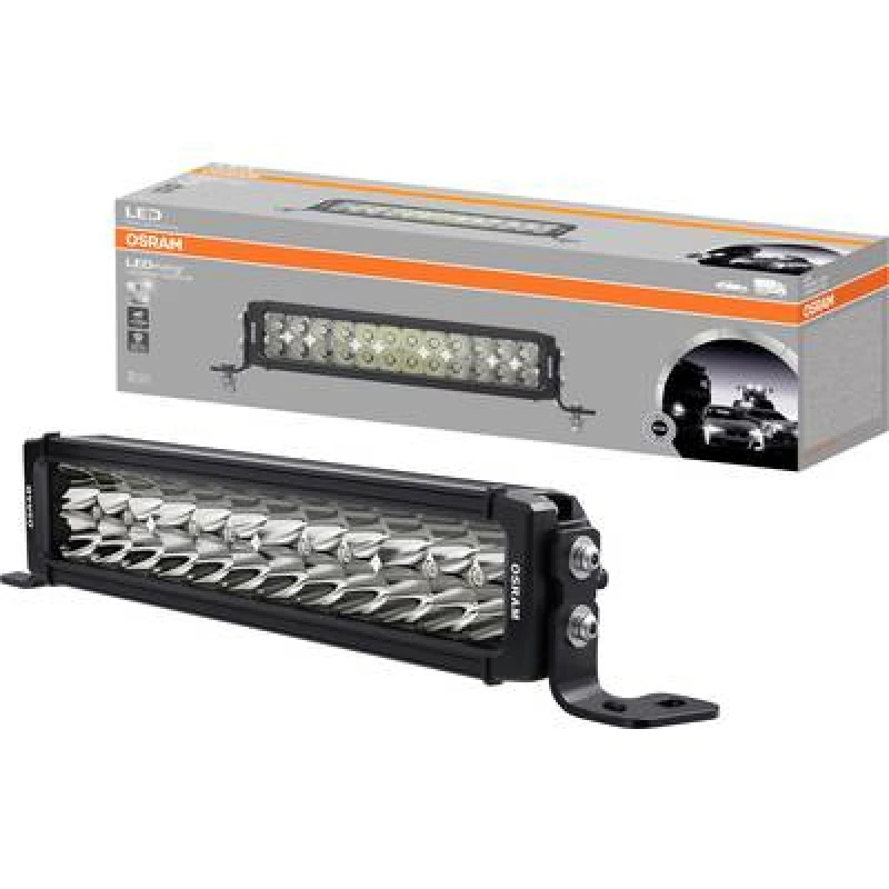 Image of Osram OSRAM High beam LEDDL117-CB LEDDL117-CB LED (monochrome) front (L x W x H) 62 x 306 x 80 mm LEDDL117-CB